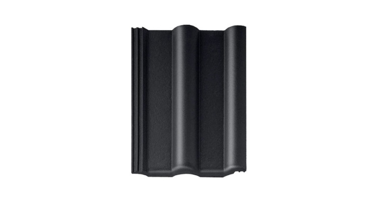 Рядная черепица Braas Франкфуртская черный