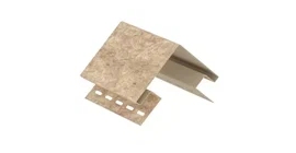 Наружный угол Стоун-хаус Кварцит Темно-бежевый