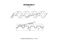 Профнастил Н60 x 845 A ОЦ 01 БЦ 0,65 мм