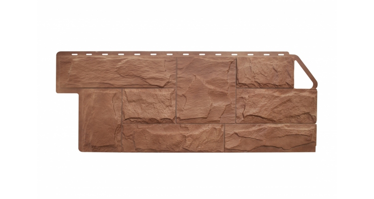 Панель Гранит (терракотовый) ЭКО АП 1,01 *0,45м (уп-ка 10 шт.)