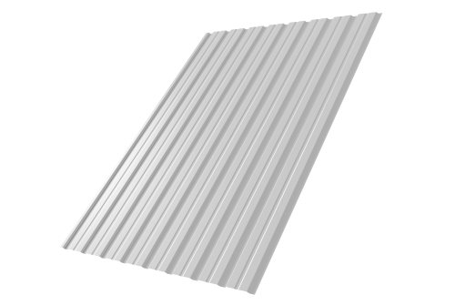 Профнастил С10В 0.45 PE RAL 9003 сигнальный белый