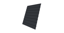 Профнастил С10R 0,45 Drap TwinColor RAL 7024 мокрый асфальт