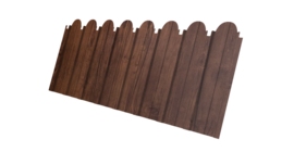 Профнастил C10A фигурный 0,4 Print Premium Cherry Wood Fresh TwinColor