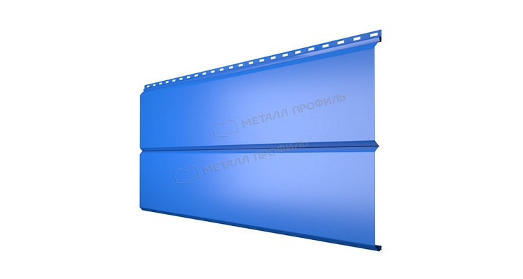 Сайдинг Металл Профиль Lбрус-XL-14х335 (ПЭ-01-5005-0.45)