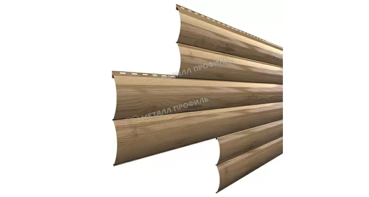 Сайдинг Металл Профиль Woodstock-Н-28х330 (ECOSTEEL-01-Сосна-0.5)