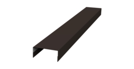 Крышка 30х15 жалюзи Texas 0,5 PurPro RR 32 темно-коричневый (2,5м)