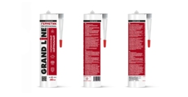 Герметик Grand Line Professional кровельный силиконовый нейтральный 280мл RAL 9005 черный