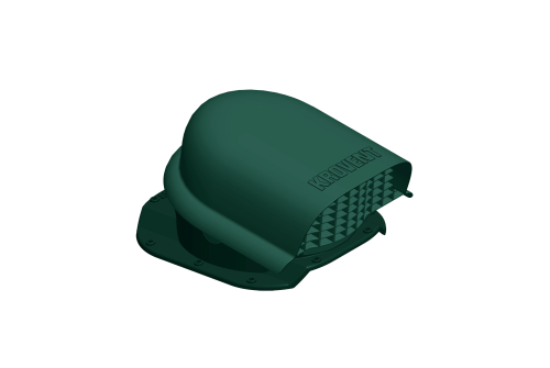 Вентиль кровельный Krovent KTV-Cascade зеленый