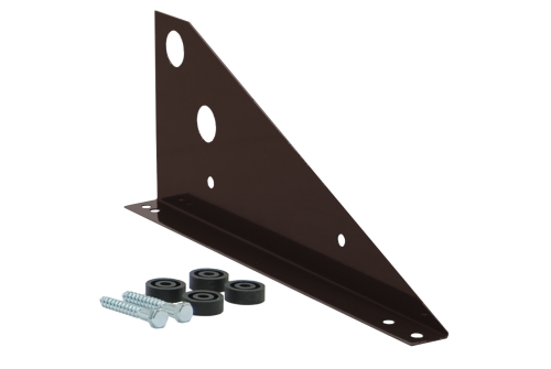 Кронштейн снегозадержателя универсальный Optima RAL 8017