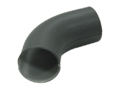 Колено стока GL PE Matt 90 мм RAL 7024 мокрый асфальт