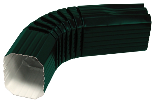 Колено прямоугольное Vortex RAL 6005 зеленый мох